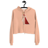 Queen Freddy Mercury Crop Hoodie